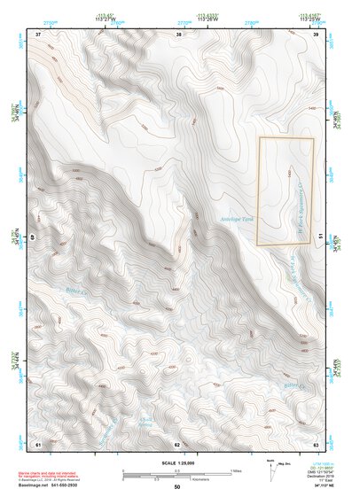 34113NE Page 50 Bagdad Topo Preview 1