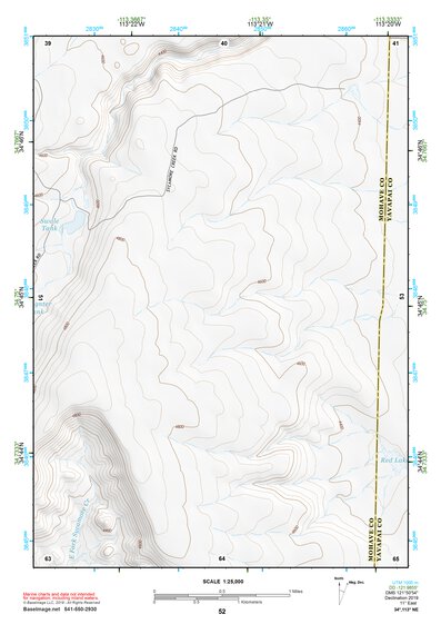 34113NE Page 52 Bagdad Topo Preview 1