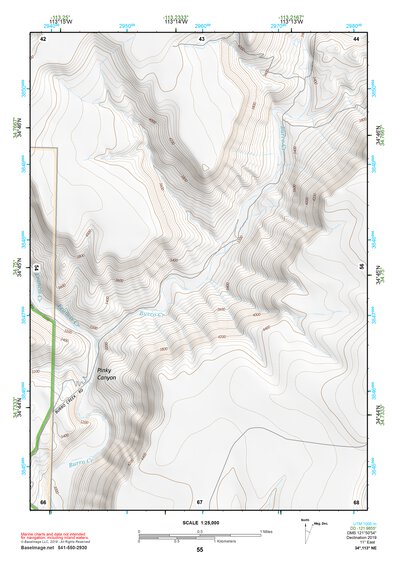 34113NE Page 55 Bagdad Topo Preview 1