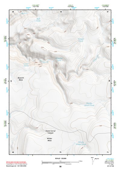 34113NE Page 58 Bagdad Topo Preview 1