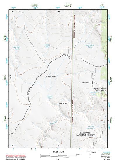 34113NE Page 60 Bagdad Topo Preview 1