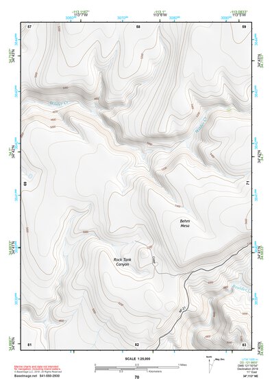 34113NE Page 70 Bagdad Topo Preview 1