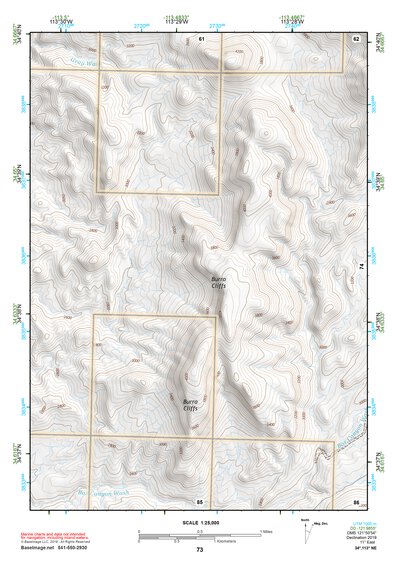 34113NE Page 73 Bagdad Topo Preview 1
