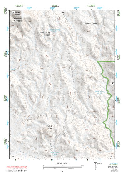34113NE Page 75 Bagdad Topo Preview 1
