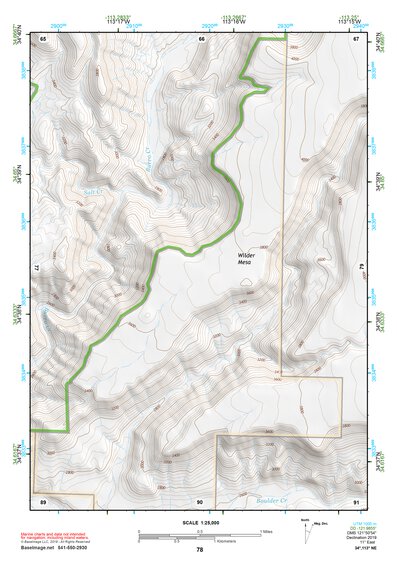 34113NE Page 78 Bagdad Topo Preview 1