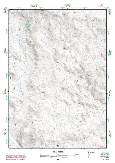 34113NE Page 84 Bagdad Topo Preview 1
