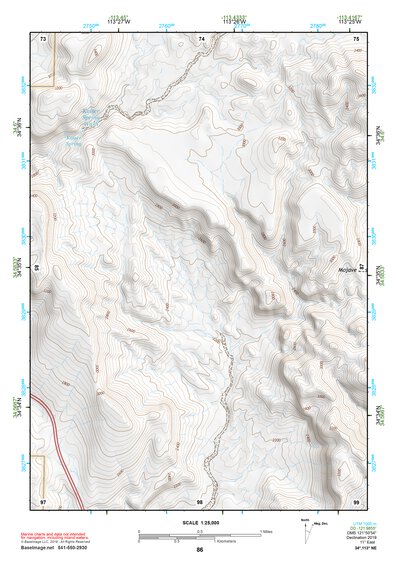 34113NE Page 86 Bagdad Topo Preview 1