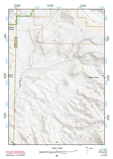 34113NE Page 89 Bagdad Topo Preview 1