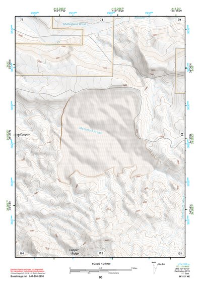 34113NE Page 90 Bagdad Topo Preview 1