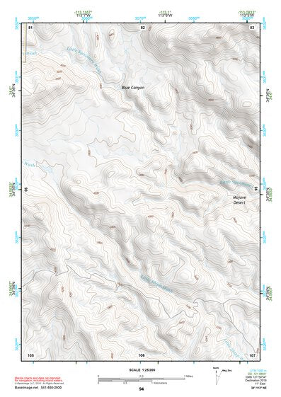 34113NE Page 94 Bagdad Topo Preview 1