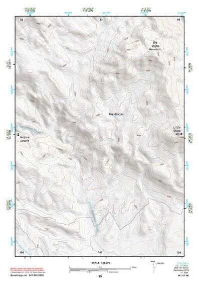 34113NE Page 95 Bagdad Topo Preview 1