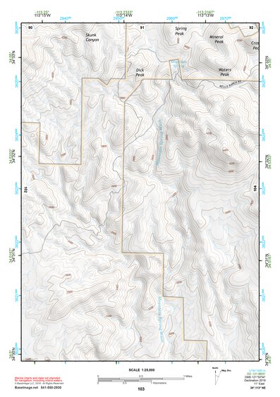 34113NE Page 103 Bagdad Topo Preview 1