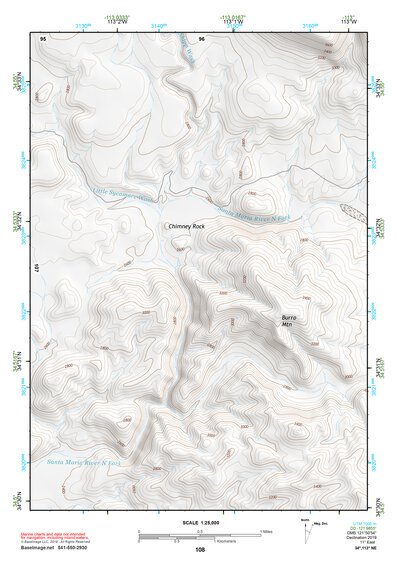 34113NE Page 108 Bagdad Topo Preview 1