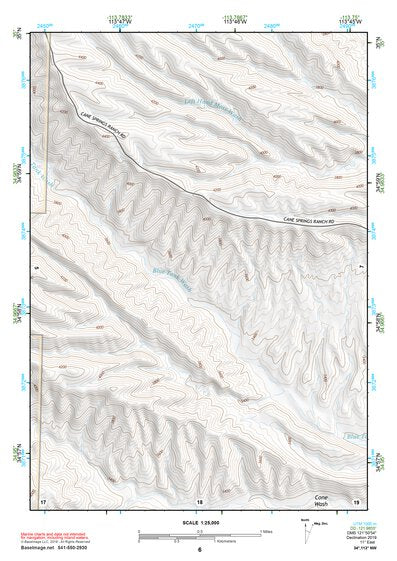 34113NW Page 6 Bagdad Topo Preview 1