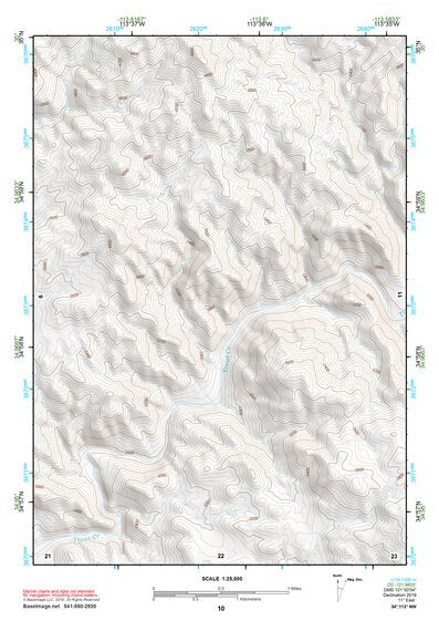 34113NW Page 10 Bagdad Topo Preview 1