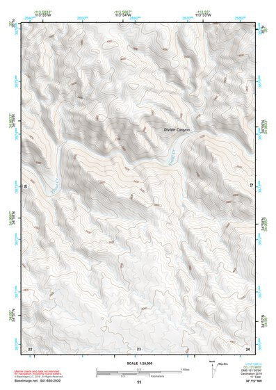 34113NW Page 11 Bagdad Topo Preview 1