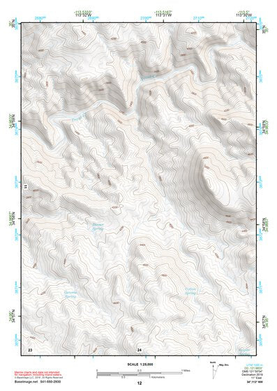 34113NW Page 12 Bagdad Topo Preview 1