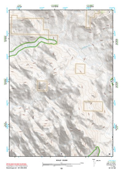 34113NW Page 13 Bagdad Topo Preview 1