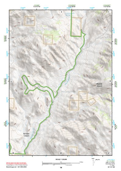 34113NW Page 14 Bagdad Topo Preview 1