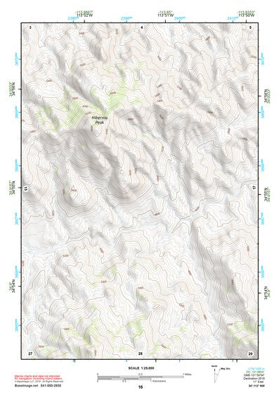 34113NW Page 16 Bagdad Topo Preview 1