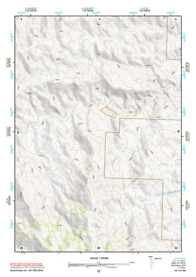 34113NW Page 17 Bagdad Topo Preview 1
