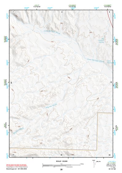 34113NW Page 20 Bagdad Topo Preview 1