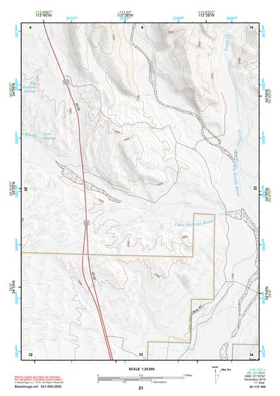 34113NW Page 21 Bagdad Topo Preview 1