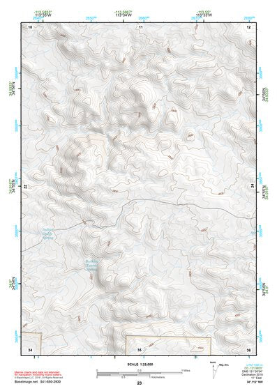 34113NW Page 23 Bagdad Topo Preview 1