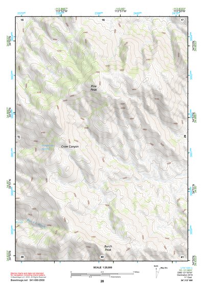 34113NW Page 28 Bagdad Topo Preview 1