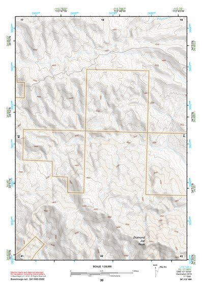 34113NW Page 30 Bagdad Topo Preview 1