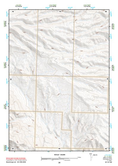 34113NW Page 31 Bagdad Topo Preview 1