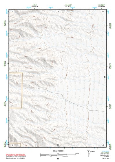 34113NW Page 32 Bagdad Topo Preview 1