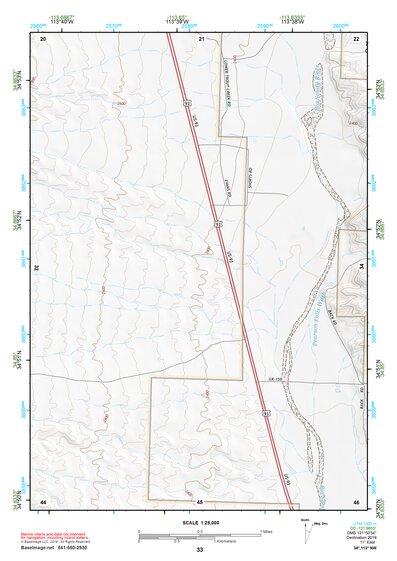 34113NW Page 33 Bagdad Topo Preview 1