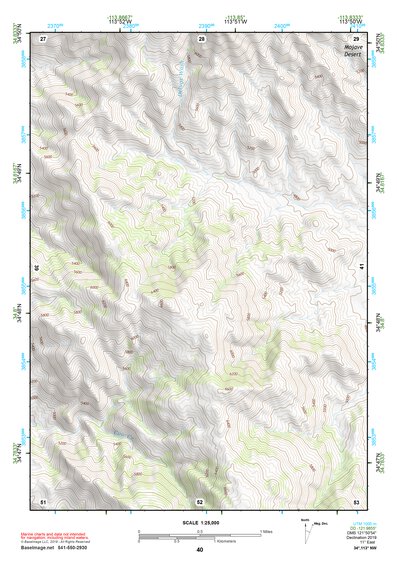 34113NW Page 40 Bagdad Topo Preview 1