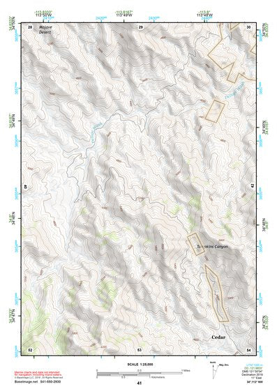 34113NW Page 41 Bagdad Topo Preview 1