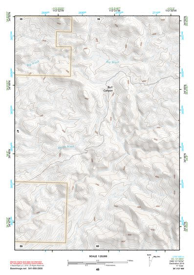 34113NW Page 48 Bagdad Topo Preview 1