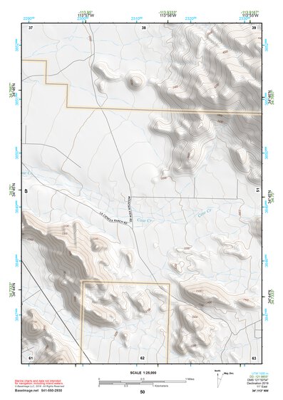 34113NW Page 50 Bagdad Topo Preview 1