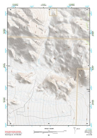 34113NW Page 51 Bagdad Topo Preview 1