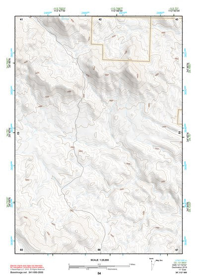34113NW Page 54 Bagdad Topo Preview 1