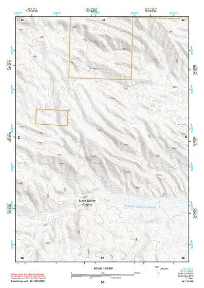 34113NW Page 55 Bagdad Topo Preview 1