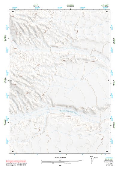 34113NW Page 56 Bagdad Topo Preview 1