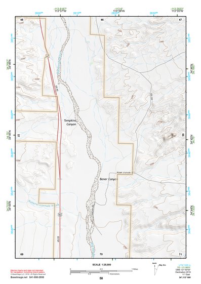 34113NW Page 58 Bagdad Topo Preview 1