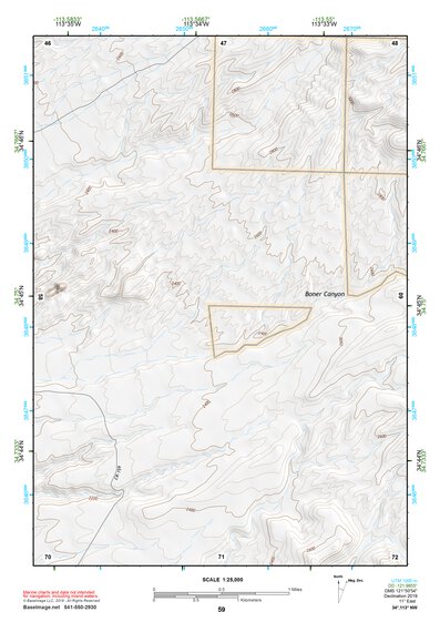 34113NW Page 59 Bagdad Topo Preview 1