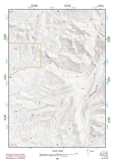 34113NW Page 60 Bagdad Topo Preview 1