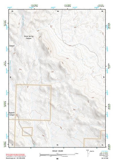 34113NW Page 66 Bagdad Topo Preview 1