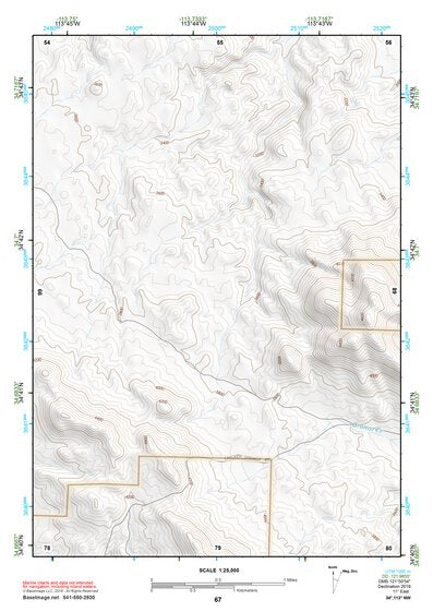 34113NW Page 67 Bagdad Topo Preview 1