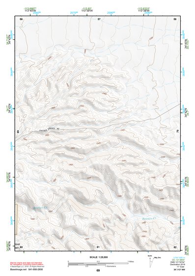 34113NW Page 69 Bagdad Topo Preview 1