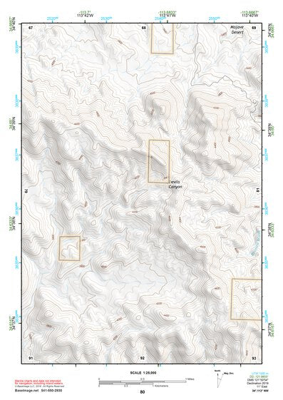 34113NW Page 80 Bagdad Topo Preview 1