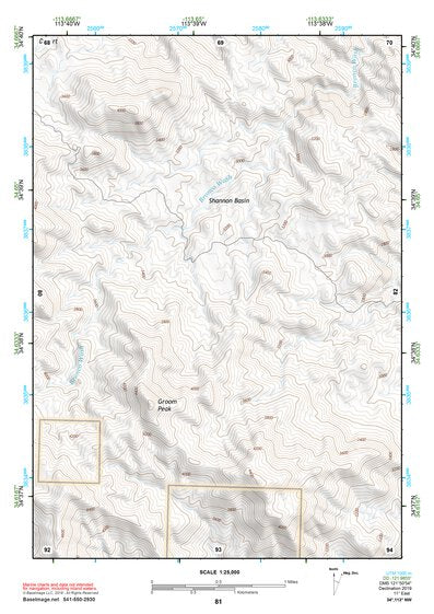 34113NW Page 81 Bagdad Topo Preview 1