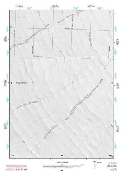 34113NW Page 87 Bagdad Topo Preview 1